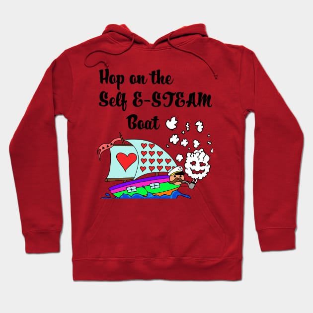 Self esteem boat Hoodie by Drawin4U